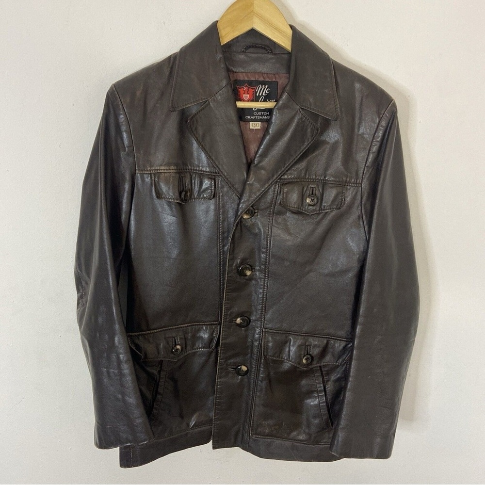 Vintage mens leather jacket.